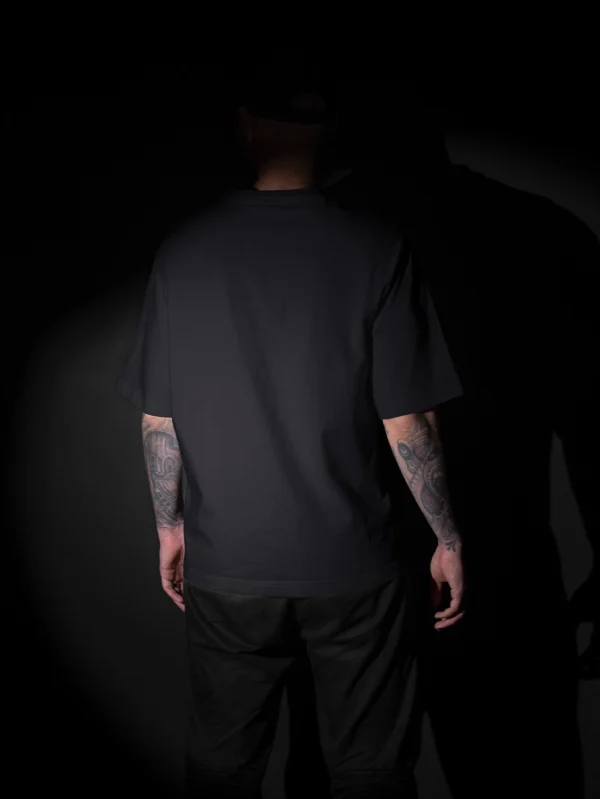 Men’s Black Oversized T-shirt - Image 3