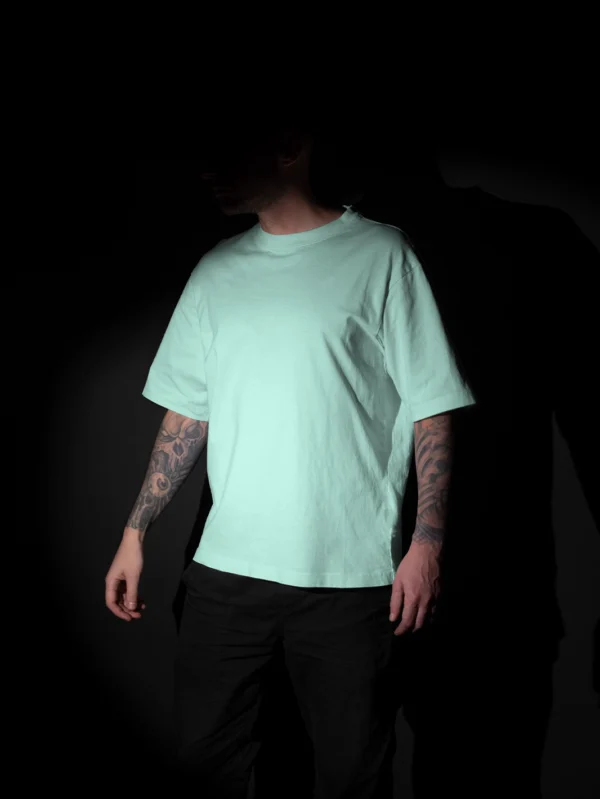 Men’s Mint Oversized T-shirt - Image 2