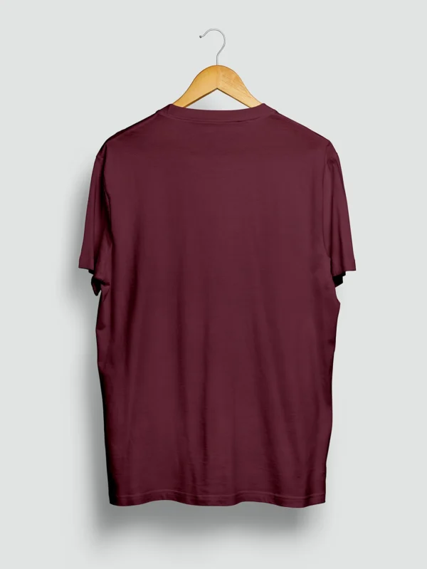 Maroon Basic T-shirt_localbuddys