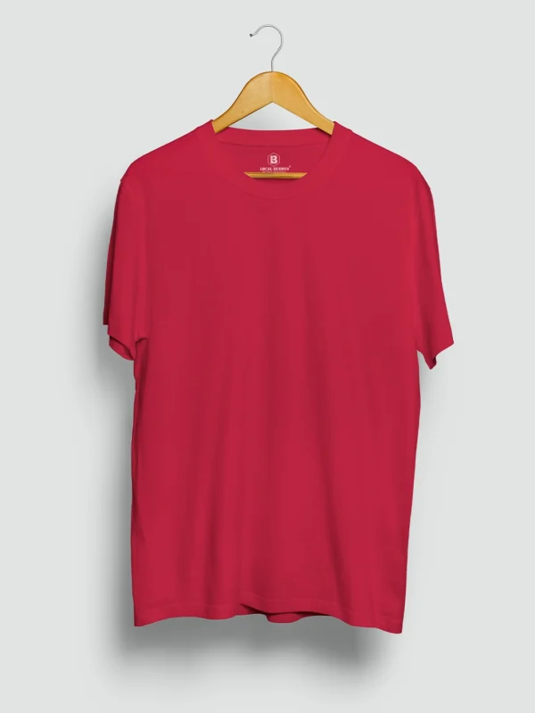 Red Basic T-shirt_localbuddys