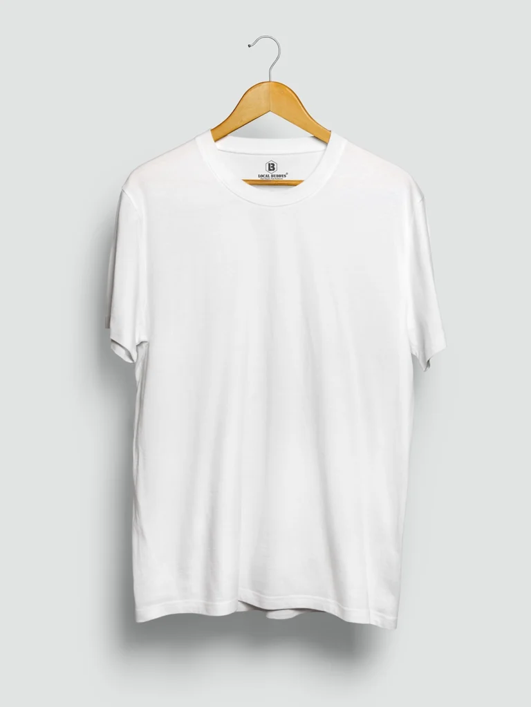 White Basic T-shirt_localbuddys