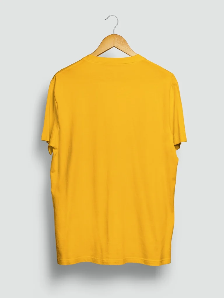 Yellow Basic T-shirt_localbuddys