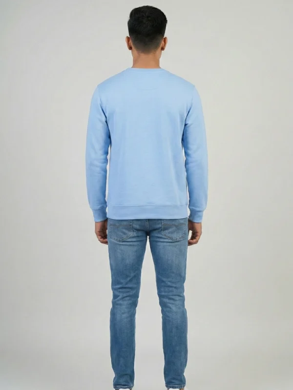 Men’s Baby Blue Sweatshirt - Image 4