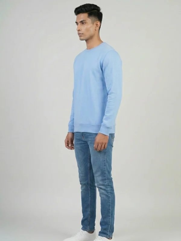 Men’s Baby Blue Sweatshirt - Image 5