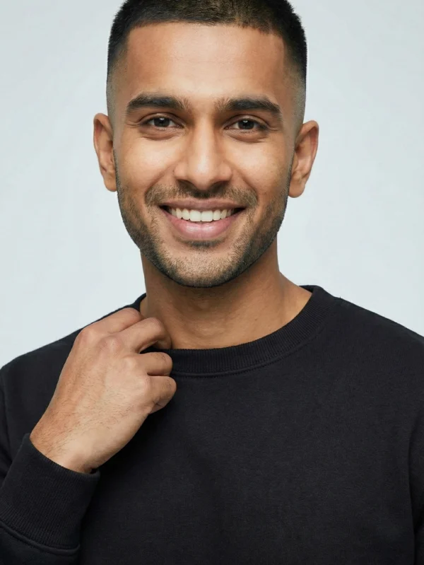 Men’s Black Sweatshirt - Image 6