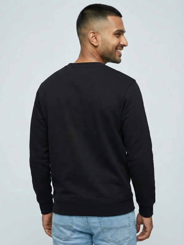 Men’s Black Sweatshirt - Image 3