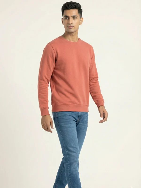 Men’s Coral Sweatshirt - Image 1