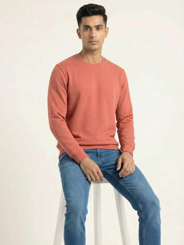 Men’s Coral Sweatshirt - Image 4