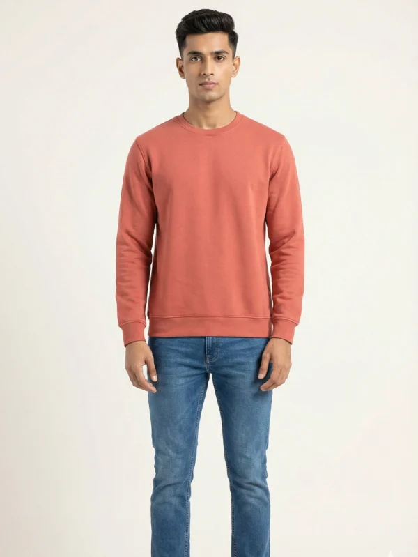 Men’s Coral Sweatshirt - Image 2