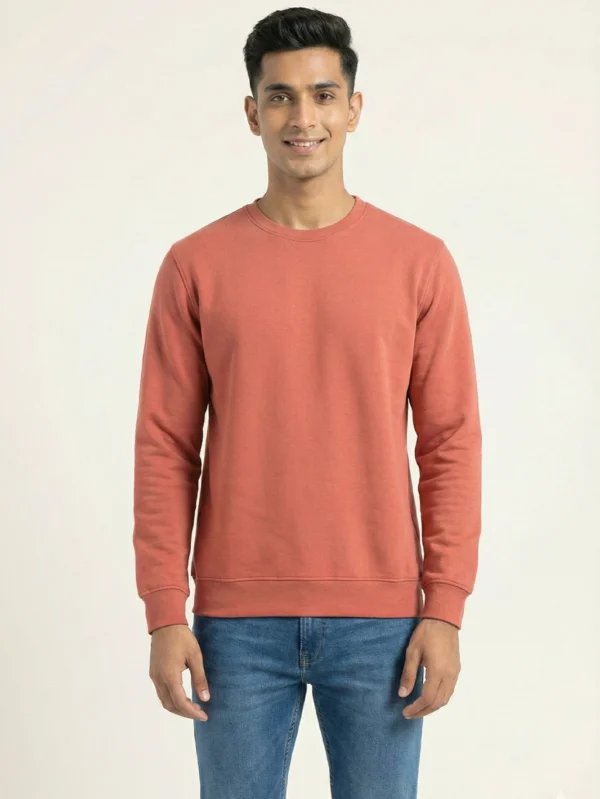 Men’s Coral Sweatshirt - Image 8