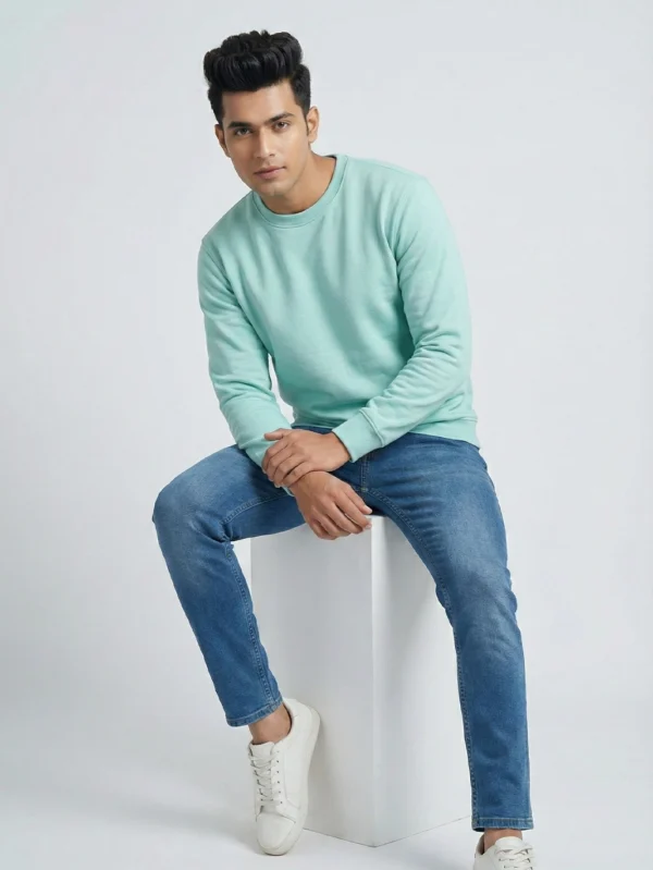 Men’s Mint Sweatshirt - Image 1