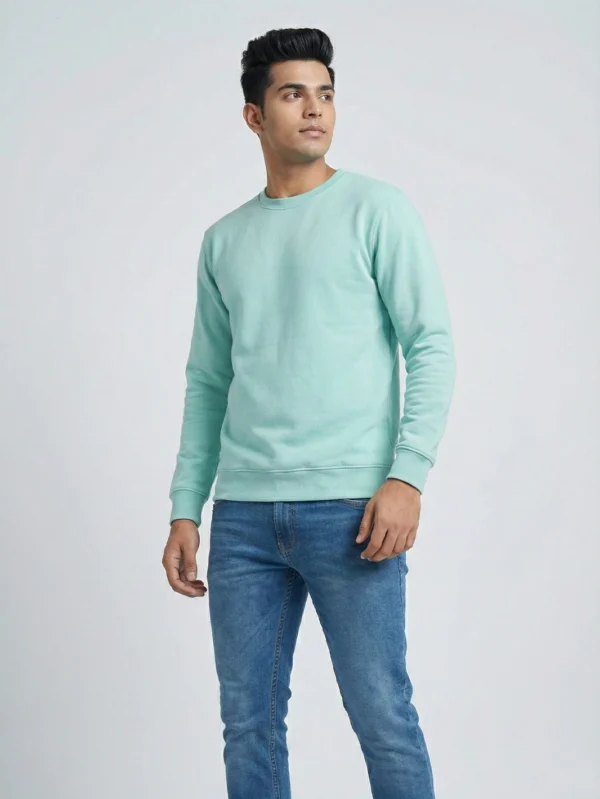 Men’s Mint Sweatshirt - Image 3