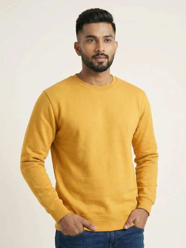 Men’s Yellow Sweatshirt - Image 7