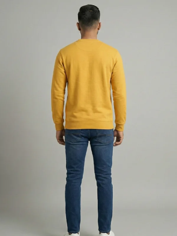 Men’s Yellow Sweatshirt - Image 5