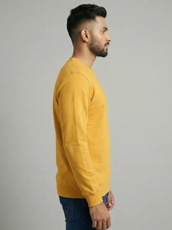 Men’s Yellow Sweatshirt - Image 8
