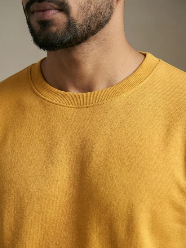 Men’s Yellow Sweatshirt - Image 2