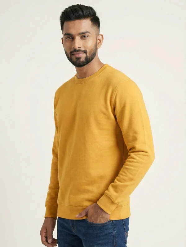 Men’s Yellow Sweatshirt - Image 1