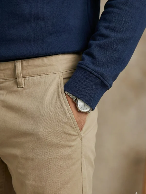 Men’s Navy Blue Sweatshirt - Image 6