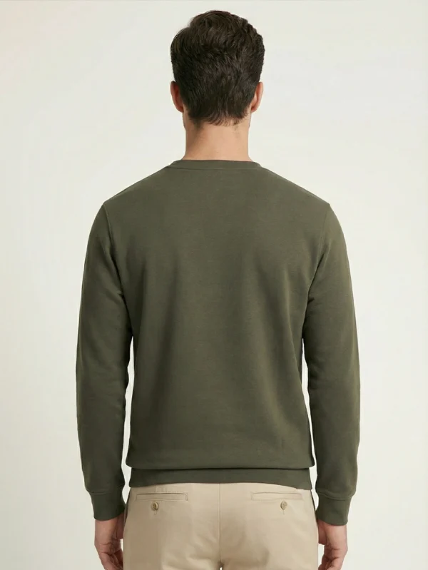 Men’s Olive Sweatshirt - Image 4