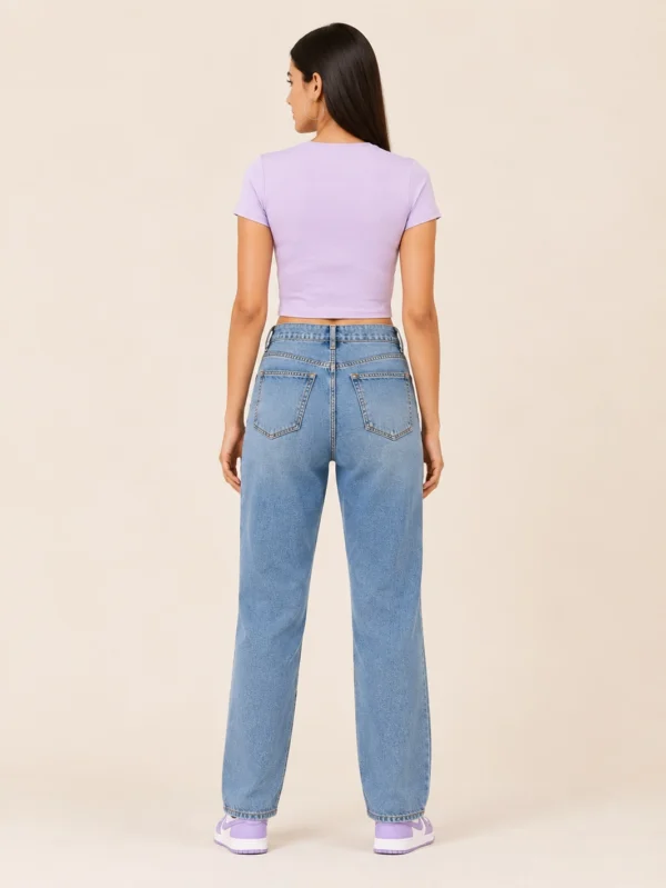 Lavender Baby Tee For Women - Image 3