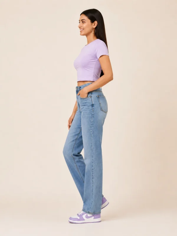 Lavender Baby Tee For Women - Image 2