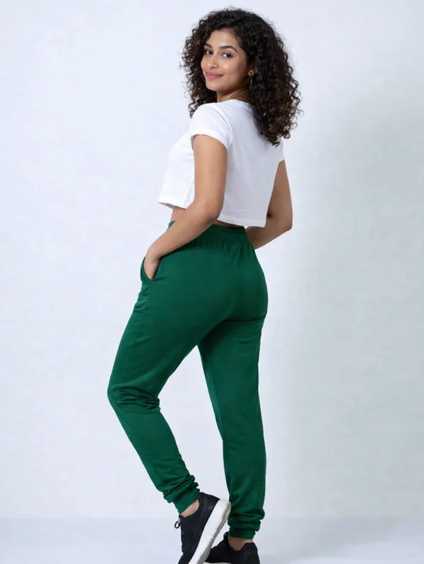 Women's Green Joggers - Image 3
