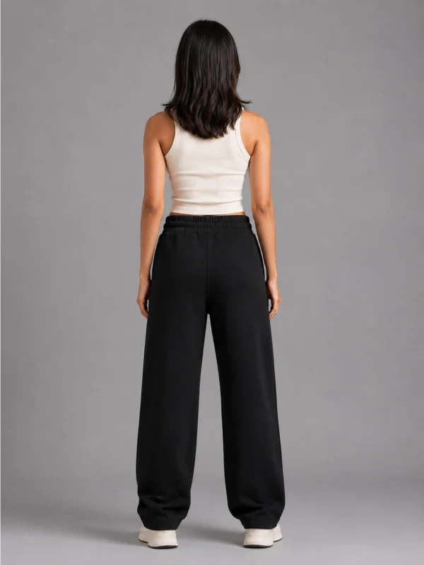 Women’s Black Sweatpants - Image 2