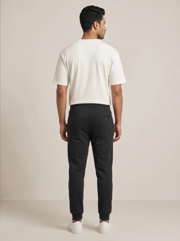 Men's Black Joggers - Image 3