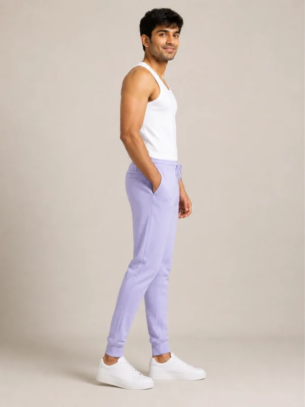 Men's Lavender Joggers - Image 4