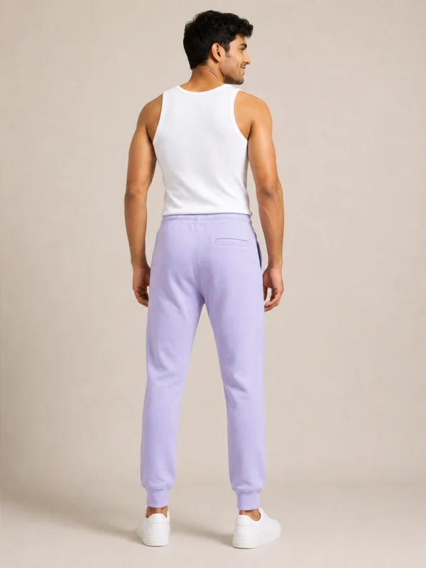 Men's Lavender Joggers - Image 3