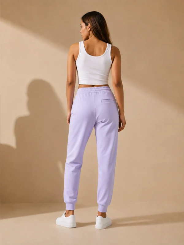 Women's Lavender Joggers - Image 3