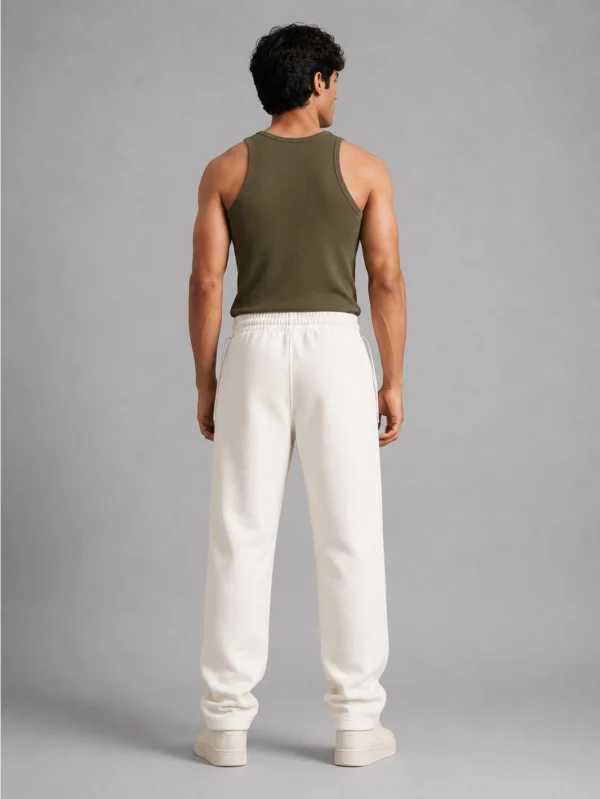 Men's Off White Sweatpants - Image 3