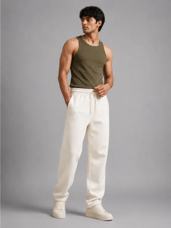 Men's Off White Sweatpants - Image 2