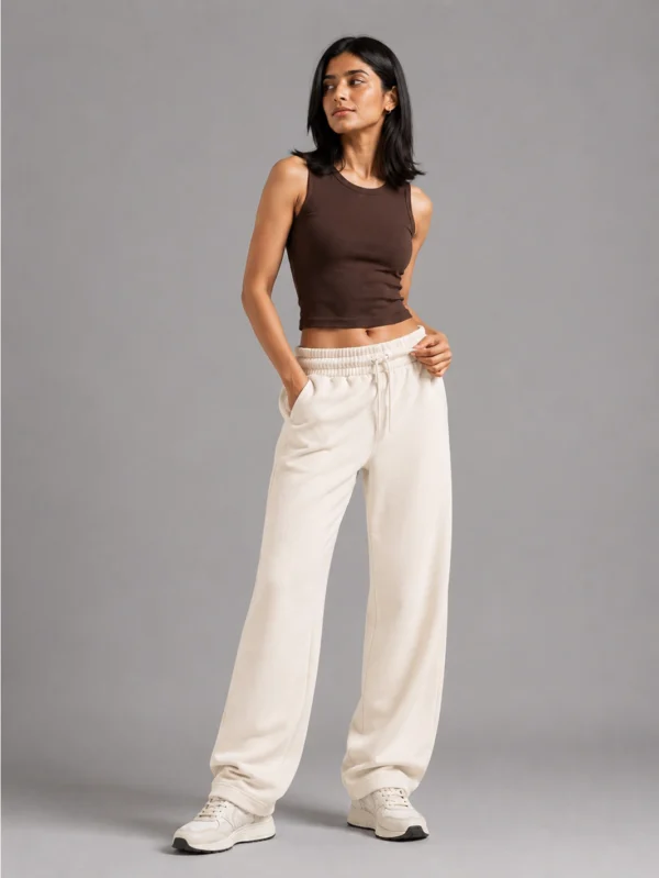 Women’s Off White Sweatpants - Image 1