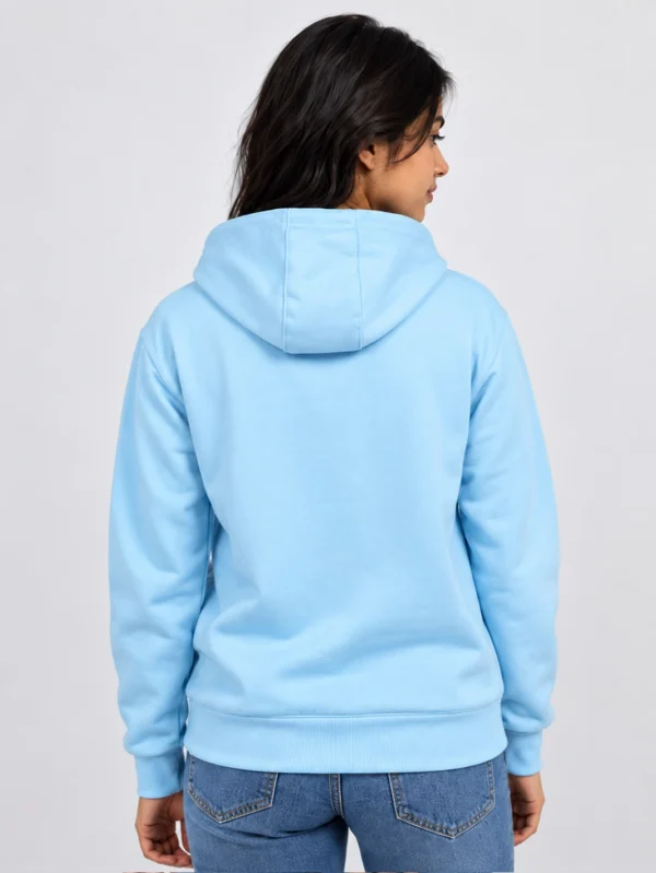 Women’s Baby Blue Hoodie - Image 3