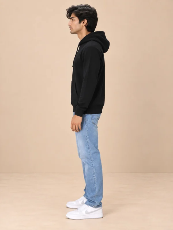 Men’s Black Hoodie - Image 4