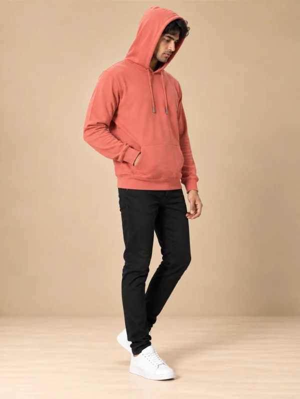 Men’s Coral Hoodie - Image 2