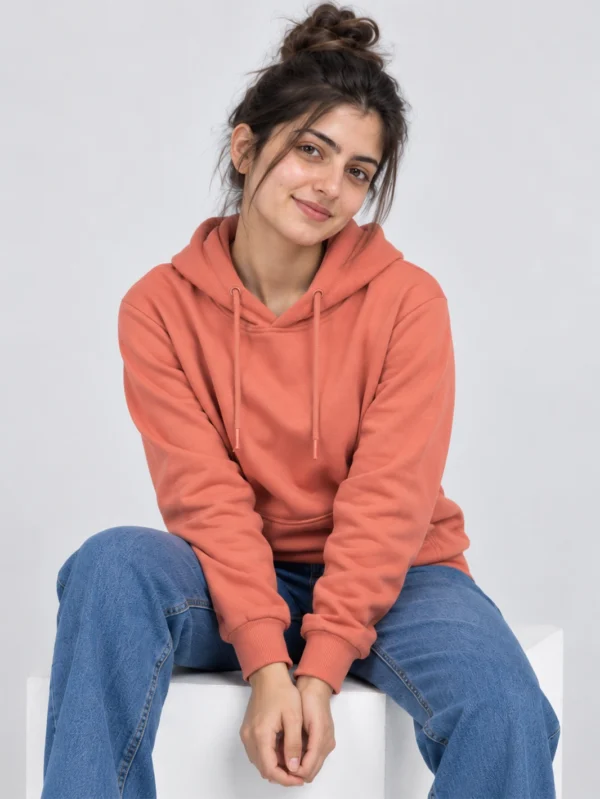Women’s Coral Hoodie - Image 4