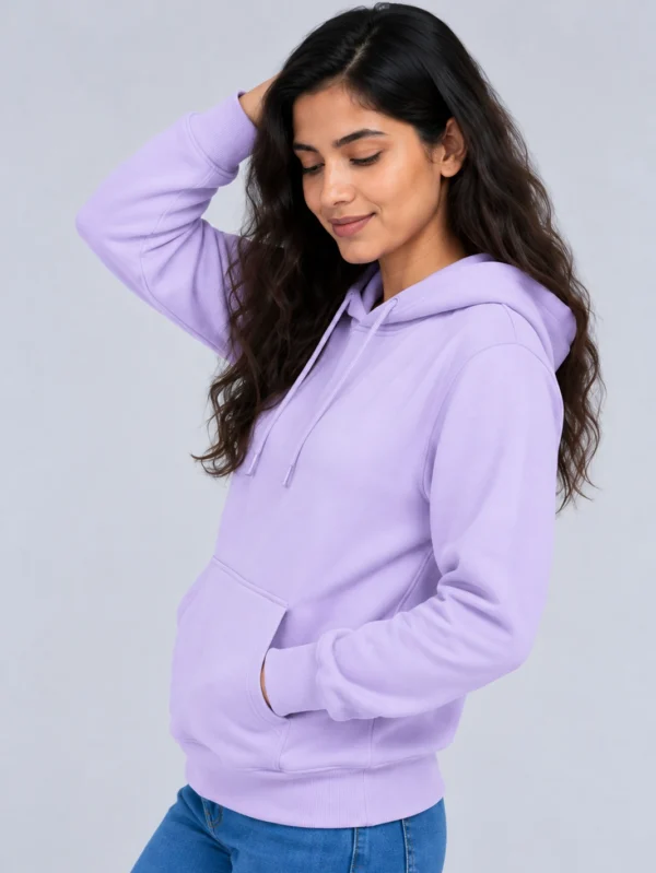 Women’s Lavender Hoodie - Image 4