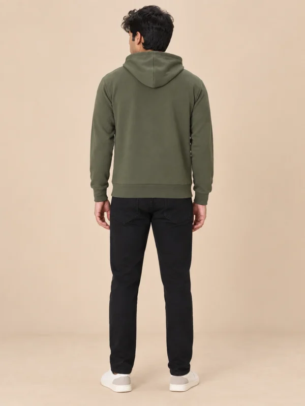 Men’s Olive Hoodie - Image 3
