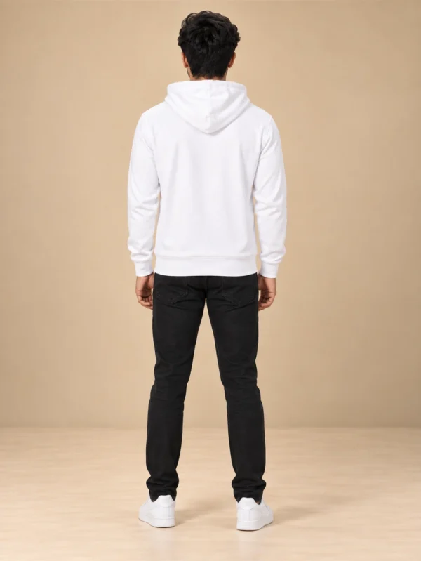 Men’s White Hoodie - Image 4