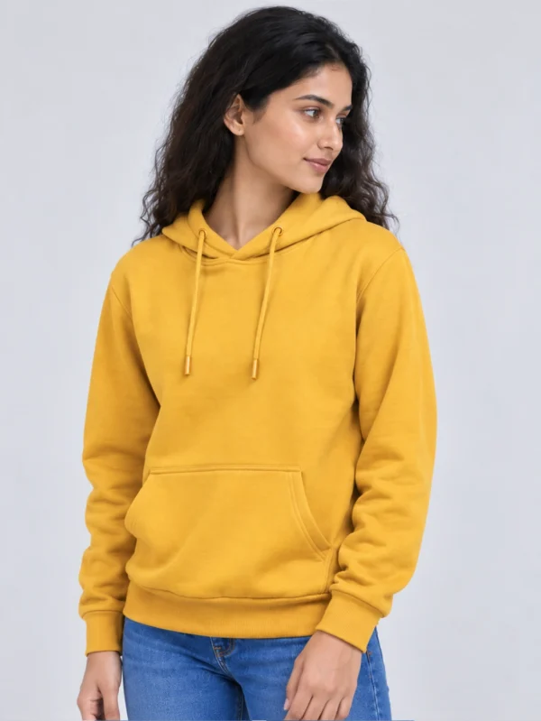 Women’s Yellow Hoodie - Image 3