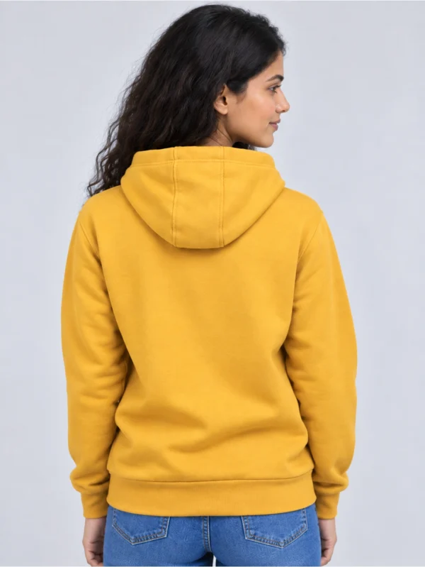 Women’s Yellow Hoodie - Image 2