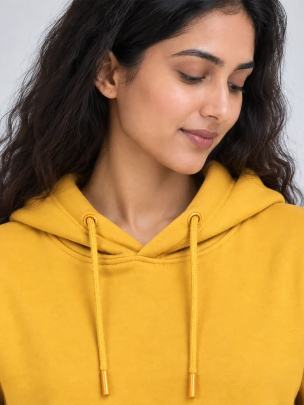 Women’s Yellow Hoodie - Image 4